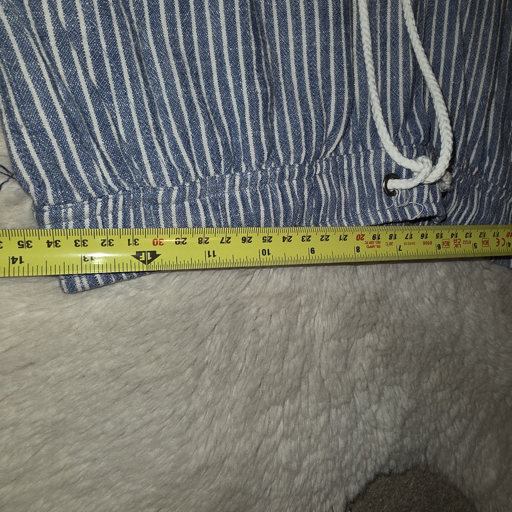 Becool Striped Wide Leg Pants Size Small - Picture 9 of 13